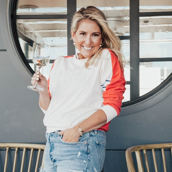 sundry colorblock sweatshirt